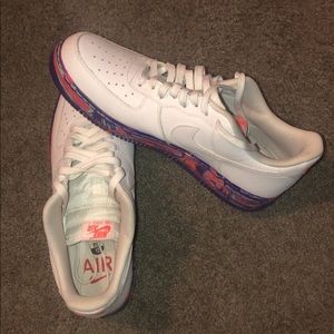 Nike Air forces 1 tie dye